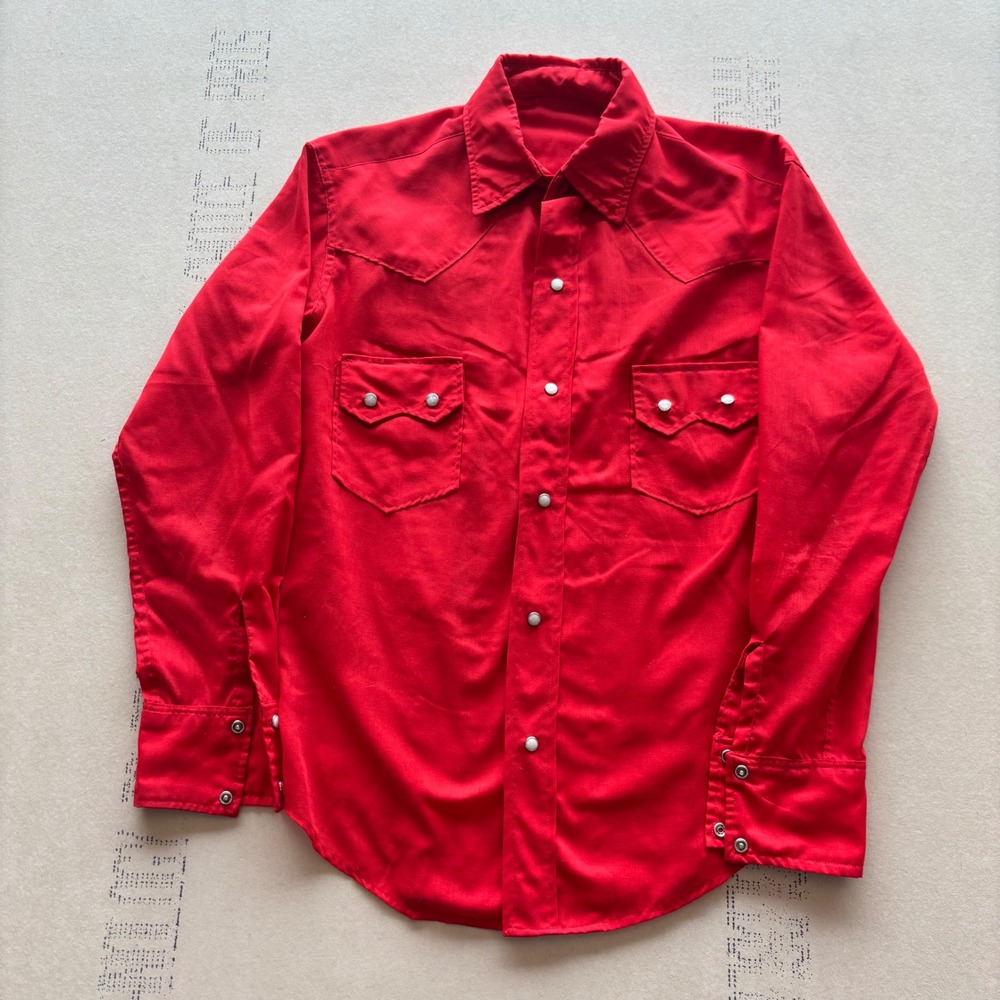 Vintage 70s Unbranded Western Pearl Snap Shirt